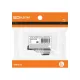 Выключатель-тумблер ASW-07D-2 1P 12В AC/DC 30А (3c) ON-OFF с фиксацией с синей LED подсветкой TDM