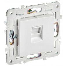 Розетка компьютерная RJ45 кат.5E SKANDY SK-K01W арктич. бел. IEK SK-K10-1-K01