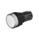 STATUS Лампа сигнальная AD-22DS, LED, d22 мм, 24-440 В AC/DC, белый TDM