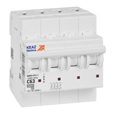Выключатель автоматический модульный OptiDin BM63-4C63-4.5-УХЛ3 КЭАЗ 326827