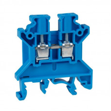 Клемма проходная винтовая OptiClip CTS-2.5-I-BU-24A-(0.2-2.5) син. КЭАЗ 289772