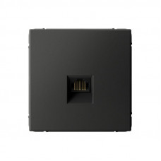 Розетка компьютерная ArtGallery RJ45 кат.5E механизм базальт SE GAL001483
