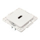 Розетка Стокгольм HDMI механизм бел. EKF EYA00-327-10