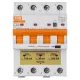Диф.автомат АД4P 4Р С20 30-100-300мА 6кА тип АС TDM