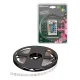 Комплект светодиодной ленты SMD5050-30 LED/м-12 В-7,2 Вт/м-IP20-RGB (5 м), 24 Вт, IR-контроллер TDM