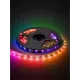 Комплект светодиодной ленты SMD5050-30 LED/м-12 В-7,2 Вт/м-IP65-RGB (5 м), 24 Вт, IR-контроллер TDM
