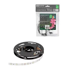 Комплект светодиодной ленты SMD5050-30 LED/м-12 В-7,2 Вт/м-IP65-RGB (1 м), 12 Вт, IR-контроллер TDM