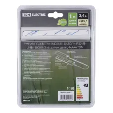 Умная подсветка SMD2835-30LED/m-IP20-5В-2,4Вт-3000 К(1 м), датчик движ., 4хААА TDM