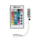 Контроллер для светодиодных лент и модулей RGB-IR-12В-6А-72Вт-IP20, 3 канала, пульт 24 кнопки, TDM