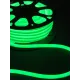 Гибкий неон круглый SMD2835-120 LED/м-220 В-6,5 Вт/м-IP67-зелёный (25м) TDM