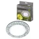 Светильник встраиваемый СВ 03-09 GX53 230В LED подсветка 5 Вт зеркальный/хром TDM