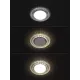 Светильник встраиваемый СВ 03-12 GX53 230В LED подсветка 5 Вт зеркальный/хром TDM