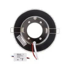 Светильник встраиваемый СВ 03-14 GX53 230В LED подсветка 5 Вт зеркальный/хром TDM