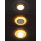 Светильник встраиваемый СВ 03-17 GХ53 230В LED подсветка 5 Вт золото/хром TDM
