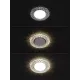 Светильник встраиваемый СВ 03-18 GХ53 230В LED подсветка 5 Вт зеркальный/хром TDM