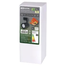 Светильник трековый однофазный LED TRL-02-015-WB 15 Вт, 24°, 3000 К, 90 Ra, черный, TDM