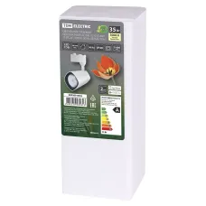 Светильник трековый однофазный LED TRL-02-035-WW 35 Вт, 24°, 3000 К, 90 Ra, белый, TDM