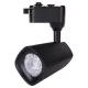 Светильник трековый однофазный LED TRL-02-015-NB 15 Вт, 24°, 4000 К, 90 Ra, черный, TDM