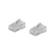 Разъем RJ-45 UTP для кабеля кат. 5Е, 8P8C (2 шт), TDM