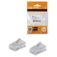 Разъем RJ-45 UTP для кабеля кат. 5Е, 8P8C (2 шт), TDM