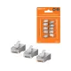 Разъем RJ-45 FTP для кабеля кат. 6, 8P8C в блистере (10шт) TDM