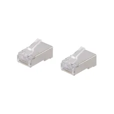 Разъем RJ-45 FTP для кабеля кат. 5Е, 8P8C (2 шт), TDM