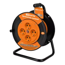 Удлинитель силовой УКз16-004 TDM (4 места/40м ПВС 3х1,5)