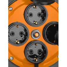 Удлинитель силовой УКз16-004 TDM (IP44 4 места/50м ПВС 3х1,5)