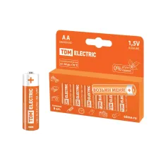 Элемент питания LR6 AA Alkaline 1,5V PAK-8 TDM