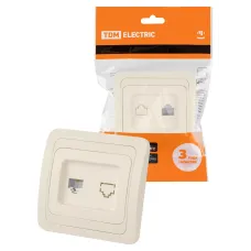 Розетка компьютерная RJ-45 сл. кость 