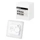 Термостат для теплых полов ТТП 16А 250В с датчиком 3 м белый TDM