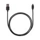 Дата-кабель, ДК 1, USB - micro USB, 1 м, черный, TDM