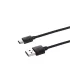 Дата-кабель, ДК 2, USB - USB Type-C, 1 м, черный, TDM