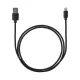 Дата-кабель, ДК 3, USB - Lightning, 1 м, черный, TDM