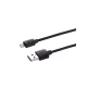 Дата-кабель, ДК 3, USB - Lightning, 1 м, черный, TDM