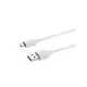 Дата-кабель, ДК 4, USB - micro USB, 1 м, белый, TDM
