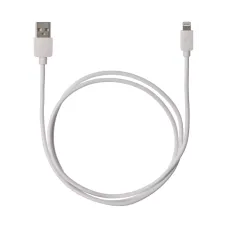 Дата-кабель, ДК 6, USB - Lightning, 1 м, белый, TDM
