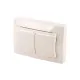 Розетка двойная 2П+З с защ. шт. и крышкой 16А 250В IP44 сл. кость 