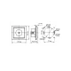 Розетка телевизионная простая (0-2400МГц, 