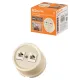 Розетка двойная компьютерная RJ45 сл. кость «Болонь» TDM