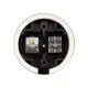 Розетка телефонная RJ11 + компьютерная RJ45 коричневая «Болонь» TDM
