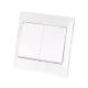 Выключатель 2 кл. 10А белый 