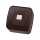 Розетка компьютерная (RJ-45) открытой установки IP20, венге 