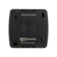 Выключатель 2-кл. открытой установки IP44 10А графит 