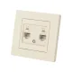 Розетка компьютерная двойная RJ45 сл. кость 