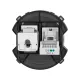 Розетка телефонная RJ11 + компьютерная RJ45 фисташковая, 