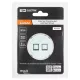 Розетка телефонная RJ11 + компьютерная RJ45 фисташковая, 