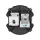 Розетка телефонная RJ11 + компьютерная RJ45 платина, 