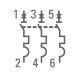Выключатель автоматический модульный 3п B 20А 4.5кА ВА 47-63 PROxima EKF mcb4763-3-20B-pro
