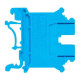 Колодка клеммная винтовая 4 UT син. EKF scr-ut-4-b